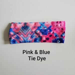 Workout Headband Yoga Running - tie dye